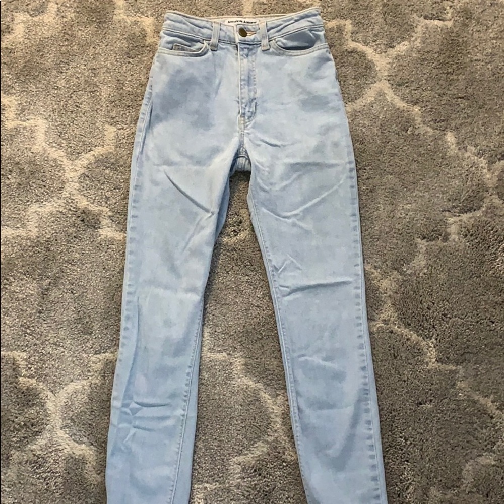 Light washed jeans